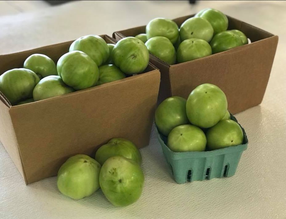 Fried green tomatoes available at Keil's Produce and Greenhouse in Swanton.